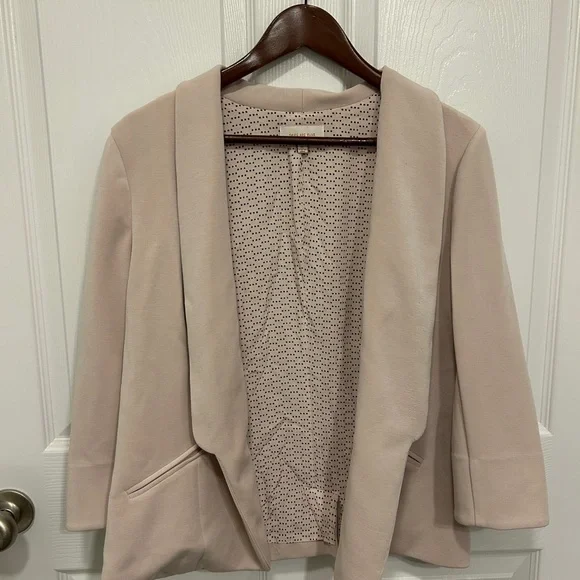 Skies Are Blue Blush Hannah Modal Scuba Blazer